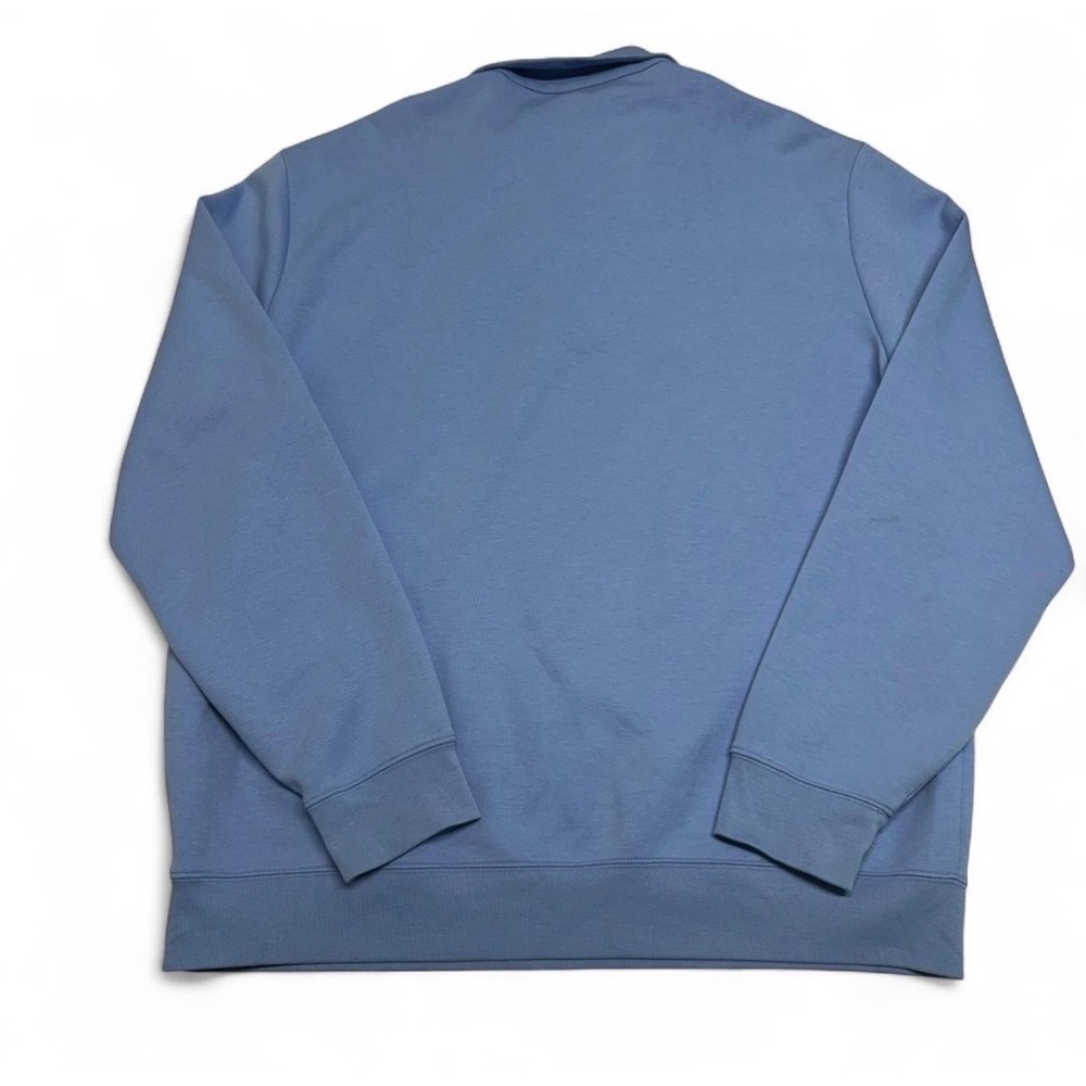 Polo Golf Ralph Lauren Mens XL Blue Quarter Zip Pullover Repellent Sweatshirt - Picture 2 of 8